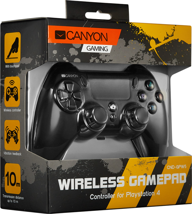 Canyon Wireless Gamepad With Touchpad For PS4 Skroutz.gr