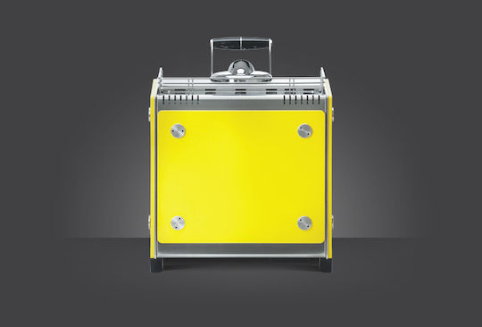 Dalla Corte Mina Yellow Επαγγελματική Μηχανή Espresso με 1 Group 2kW Π38.5xΒ41xΥ38.5cm