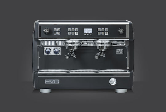 Dalla Corte Evo2 High Blackboard Mașină De Espresso Comercială Cu 2 Grupuri 4.3kW L52.5xA73xÎ52.5cm