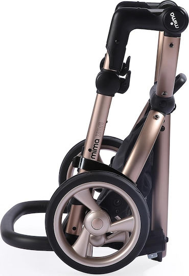 Mima Xari Verstellbar 2 in 1 Baby Kinderwagen Geeignet für Neugeborene Flair-Camel / Gold 13.4kg