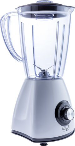 Adler Μπλέντερ με Πλαστική Κανάτα 1.5 lt 450W Λευκό AD 4057