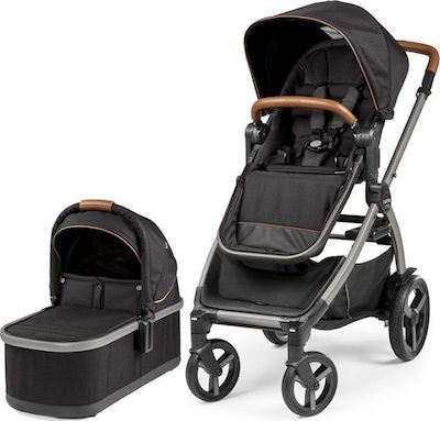 Peg Perego Πολυκαρότσι Ypsi Combo Reglabil 2 în 1 Cărucior pentru copii Negru