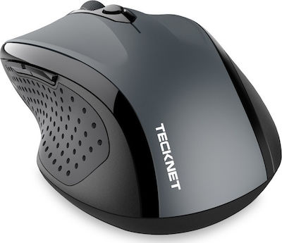 Tecknet Pro 2.4G Truewave Kabellos Maus Gray