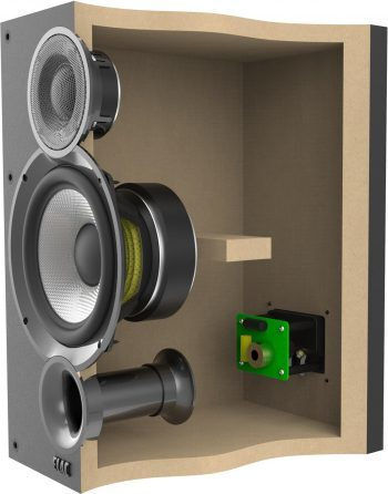 Elac Debut B5.2 DB52 Двойка Hi-Fi Говорители Bookself 120W 2 Брой шофьори Ш18xД23.4xВ34.1см. Черен
