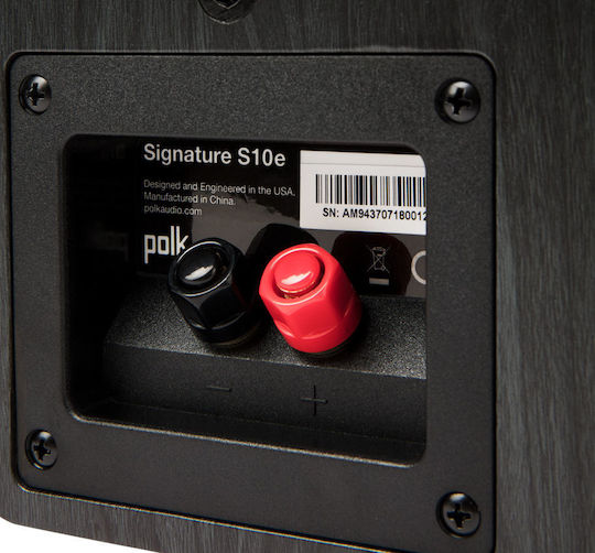Polk Audio Signature S10e Двойка Hi-Fi Говорители Bookself 100W 2 Брой шофьори Ш13.72xД15.88xВ21.34см. Черен