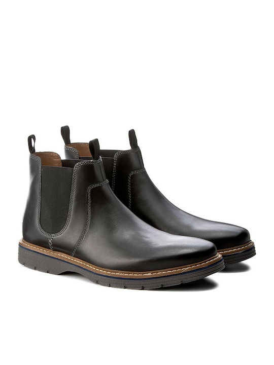 Clarks Newkirk Hill Черно Мъжки ботуши