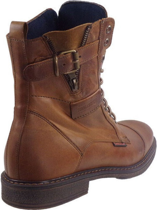 Leather Tabac Brown Boots