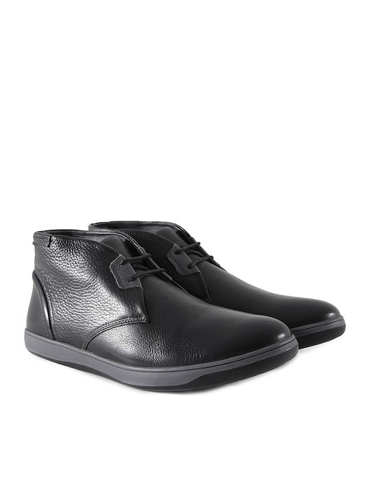 Hush Puppies Taja Commissioner Μποτάκια Chukka Μαύρα HM01642-003