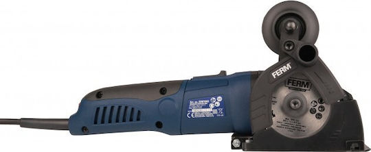 Ferm CSM1043 Δισκοπρίονο 500W με Ρύθμιση Ταχύτητας και με Σύστημα Αναρρόφησης