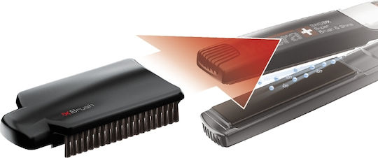 Valera Swiss X Super Brush & Shine 228-0050 Πρέσα Μαλλιών με Κεραμικές Πλάκες Ionic 37W