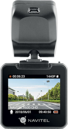 Navitel R600 Quad HD Κάμερα DVR Αυτοκινήτου 1440P με Οθόνη 2"