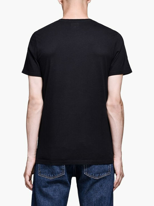 Levi's Original HM Ανδρικό T-shirt Κοντομάνικο Μαύρο