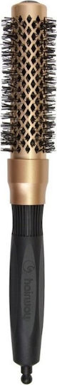 Hairway Gold Ceramic & Ionic Βούρτσα Μαλλιών 25mm