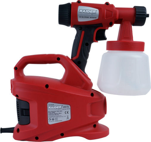 Raider RD-SGC06 Pistol de vopsit electric cu recipient de 0.9lt