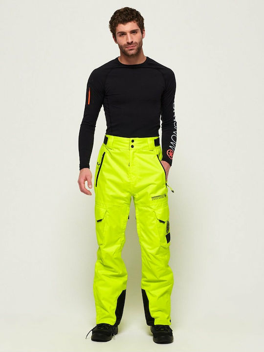 Snow Pants Men's Trousers Cargo Yellow MS1013SR UC9