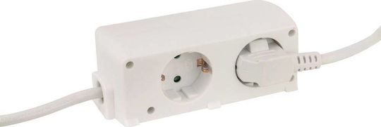 REV Steckdosenleiste 6 Positionen mit Kabel 1.4m