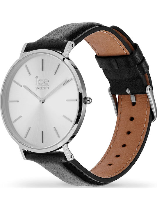 Ice Uhr Batterie mit Lederarmband Ice Uhr Batterie mit Lederarmband