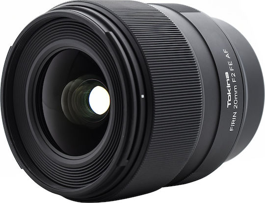 Tokina Crop Φωτογραφικός Φακός Firin 20mm f/2 FE AF Wide Angle για Sony E Mount Μαύρος