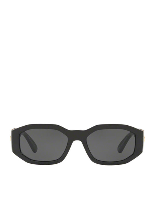 Versace Unisex Sunglasses with Black Plastic Frame and Gray Lens VE4361 GB1/87