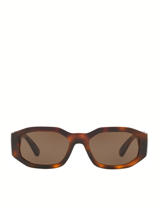 Versace Unisex Sunglasses with Brown Tartaruga Plastic Frame and Brown Lens VE4361 521773
