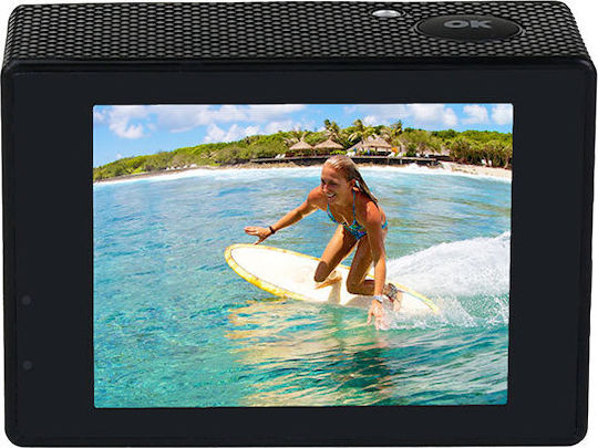 EasyPix GoXtreme Rebel Action Camera HD (720p) Υποβρύχια (με Θήκη) με Οθόνη 2" και Wi-Fi Μαύρη