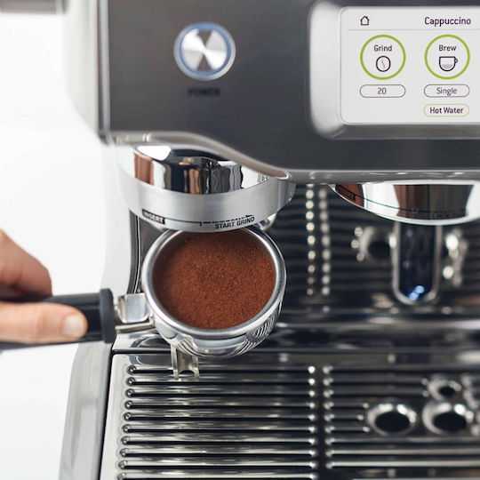 Sage The Oracle Touch Automatische Espressomaschine 2400W Druck 15bar mit Mahlwerk Silber