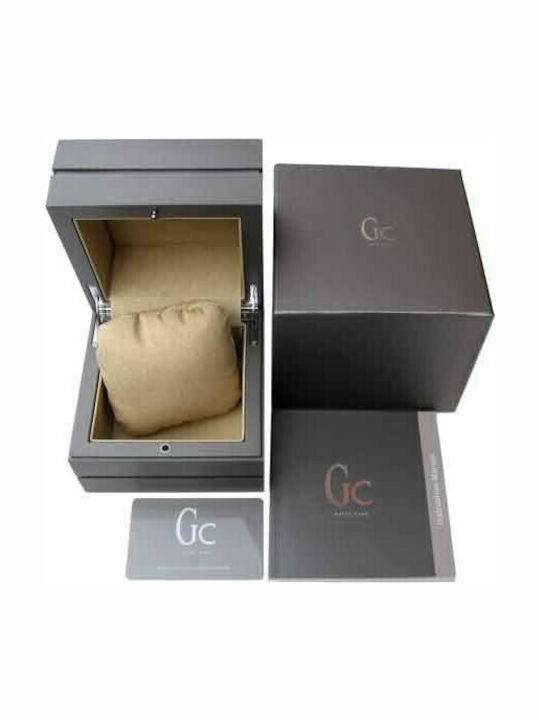 GC Watches Ρολόι Μπαταρίας με Δερμάτινο Λουράκι