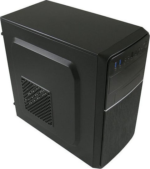 LC-Power 2015MB Micro Tower Κουτί Υπολογιστή Μαύρο