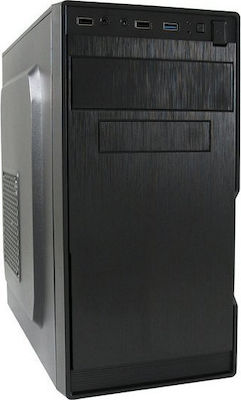 LC-Power 2014MB Micro Tower Κουτί Υπολογιστή Μαύρο