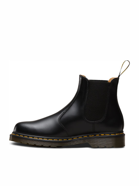 2976 Smooth Piele Negru Ghete Chelsea