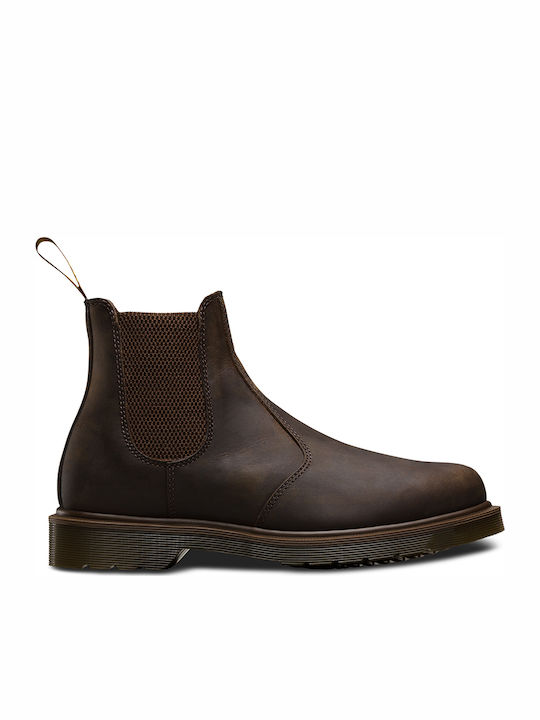 Dr. Martens 2976 Crazy Horse Μποτάκια Casual Καφέ 11853201