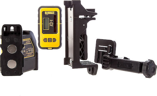 Dewalt Самонивелиращо Линейно Лазерен нивелир Червен лъч 9V с Работен обхват 15м