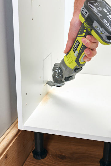 Ryobi R18MT-0 Oszillierend Elektrisches Multifunktionswerkzeug Solo mit Geschwindigkeitsregelung