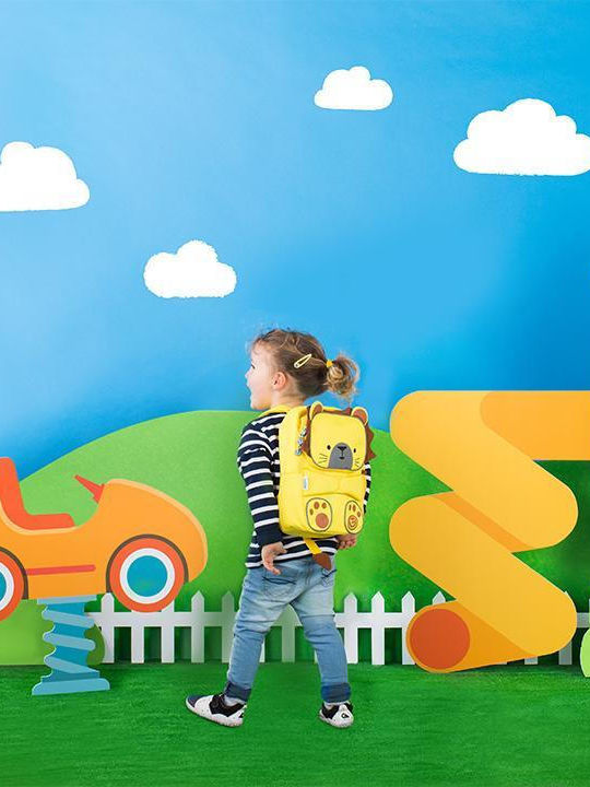 Trunki Leeroy Lion Schulranzen Rucksack Kindergarten in Gelb Farbe