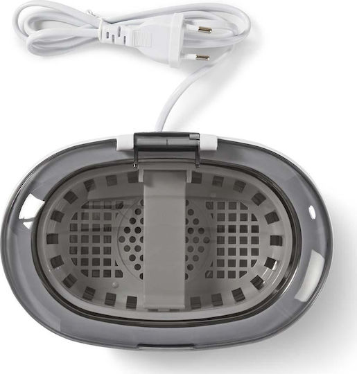 Nedis Ultrasonic Cleaner 600ml Inox with Digital Timer