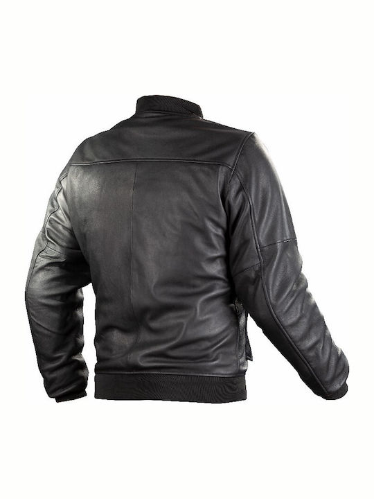 Nordcode Bullet Men's 4-Season Black Leather Riding Jacket Nordcode Bullet Men's 4-Season Black Leather Riding Jacket