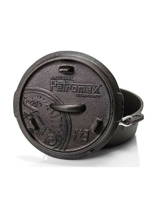 Petromax Dutch Oven Round Cast Iron 25.5x22cm