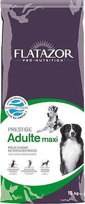 Flatazor Prestige Adult Maxi 15kg Ξηρά Τροφή για Ενήλικους Σκύλους Μεγαλόσωμων Φυλών με Καλαμπόκι και Πουλερικά