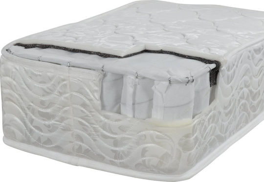 HomeMarkt Ημίδιπλο Ανατομικό Στρώμα Διπλής Όψης Roll Pack 110x190x20cm με Ανεξάρτητα Ελατήρια