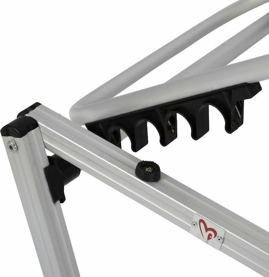 HomeMarkt Aluminum Beach Sunbed Ecru 190x60x30cm