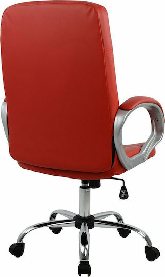 HomeMarkt Stuhl Exekutive mit Neigung Ivern HM1024.07 Rot