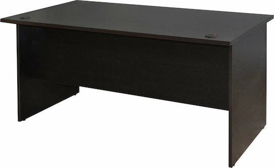 Επαγγελματικό Γραφείο Caitlyn Ξύλινο Wenge 150x75x75εκ.