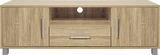TV Stand Wooden Macie Sonama L120xW40xH39cm