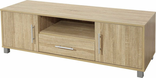 TV Stand Wooden Macie Sonama L120xW40xH39cm