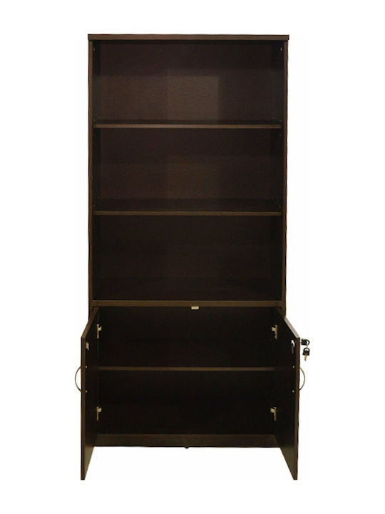 Bibliothek Caitlyn Braun 80x40x180cm