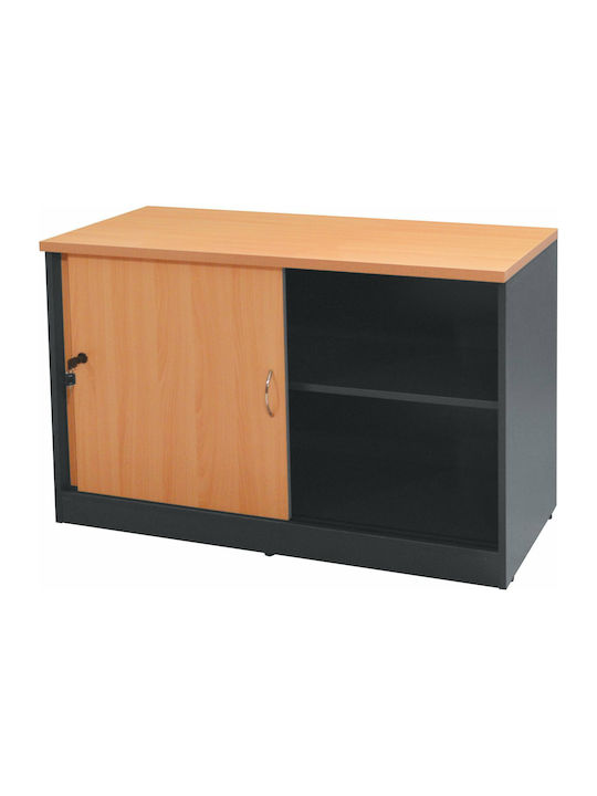 Kabinett Büro ABELINA mit Schloss Beech 100x45x69cm