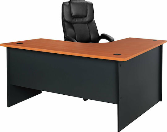 Γωνιακό Επαγγελματικό Γραφείο Sienna 150x150x75εκ. Γωνιακό Επαγγελματικό Γραφείο Sienna 150x150x75εκ.