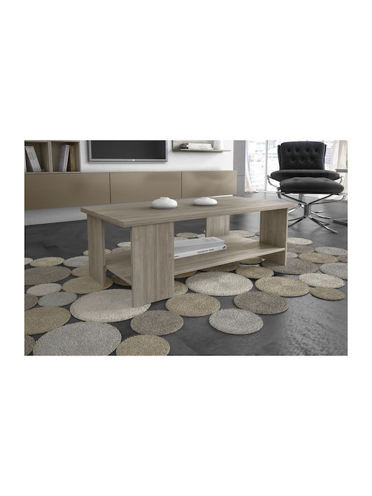 Rechteckig Couchtisch Resto Ashtray 13-1-24-08 L120xB60xH40cm