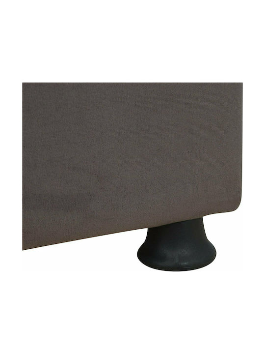 Ege 1206 Canapea Cu Trei Locuri Pat Cu Spațiu De Depozitare Gri 190x84x79cm