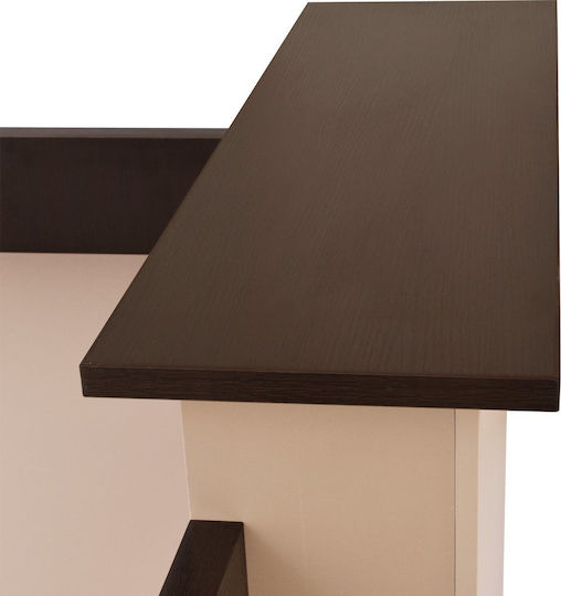 HomeMarkt Dalton Birou de primire în birou cu Dimensiuni L240xA82xÎ105cm